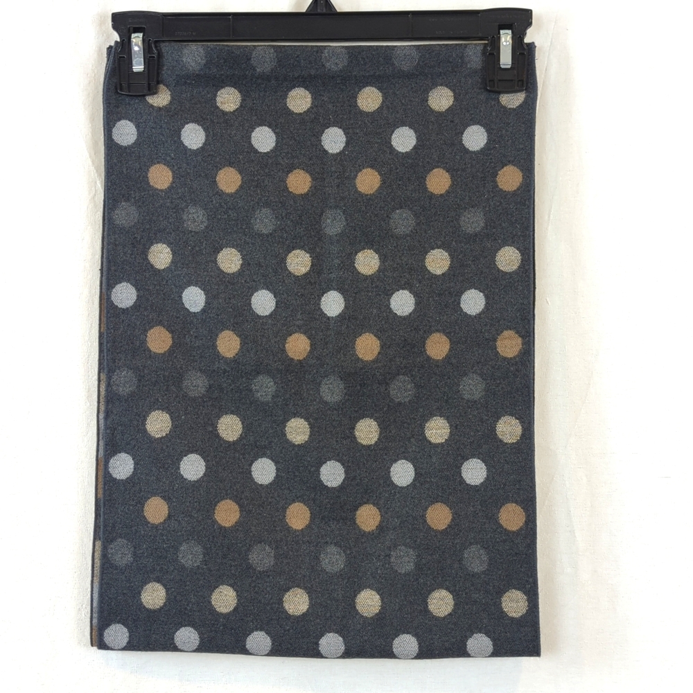 VINTAGE REVERSIBLE 100% SILK CHELSEY INFINITY SCARF